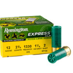 25 Rounds of 12ga Ammo by Remington Express XLR - 1-1/4 ounce #2 shot
