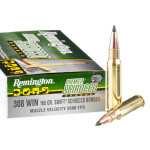 20 Rounds of .308 Win Ammo by Remington - 165gr Scirocco Bonded