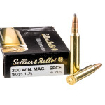 400 Rounds of .300 Win Mag Ammo by Sellier & Bellot - 180gr SPCE