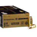 50 Rounds of 9mm Ammo by Federal Gold Medal Action Pistol - 147gr TMJ FN