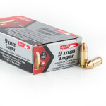 1000 Rounds of 9mm Ammo by Aguila - 115gr FMJ