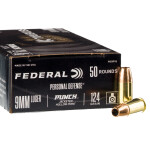 500 Rounds of 9mm Ammo by Federal Punch - 124gr JHP