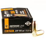 500 Rounds of .45 ACP Ammo by Prvi Partizan - 185gr JHP