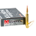 20 Rounds of .338 Lapua Ammo by Hornady Precision Hunter - 270gr ELD-X