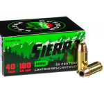 20 Rounds of .40 S&W Ammo by Sierra Outdoor Master - 180gr JHP