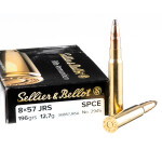 20 Rounds of 8x57mm JRS Mauser Ammo by Sellier & Bellot - 196gr SPCE