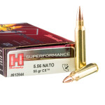 200 Rounds of 5.56x45 Ammo by Hornady Superformance - 55gr CX