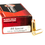 50 Rounds of .44 S&W Spl Ammo by Black Hills Ammunition - 125gr HoneyBadger