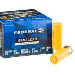 250 Rounds of 20ga Ammo by Federal -  #6 shot