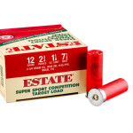 250 Rounds of 12ga Ammo by Estate Super Sport Competition Target - 1 1/8 ounce #7 1/2 shot