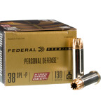 20 Rounds of .38 Spl +P Ammo by Federal Hydra-Shok Deep - 130gr JHP