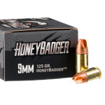 20 Rounds of 9mm Ammo by Black Hills Ammunition - 125gr HoneyBadger