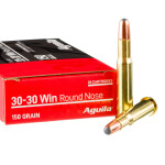 20 Rounds of 30-30 Win Ammo by Aguila - 150gr SP