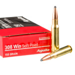 20 Rounds of .308 Win Ammo by Aguila - 150gr SP