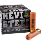 25 Rounds of 12ga Ammo by Hevi-Steel - 1-3/8 ounce BB steel shot