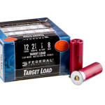25 Rounds of 12ga Ammo by Federal Top Gun - 7/8 ounce #8 shot