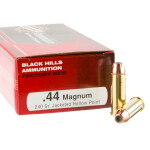 50 Rounds of .44 Mag Ammo by Black Hills Ammunition - 240gr JHP