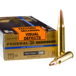 20 Rounds of .223 Ammo by Federal LE Tactical TRU - 64gr Hi-Shok SP ***FACTORY SECONDS***