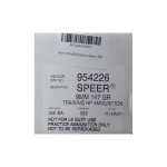 1050 Rounds of 9mm Ammo by Speer - 147gr JHP
