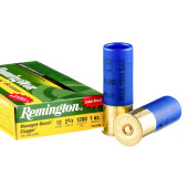 5 Rounds of 12ga Ammo by Remington - 1 ounce Rifled Slug