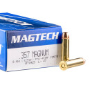 50 Rounds of .357 Mag Ammo by Magtech - 125gr FMJ FN