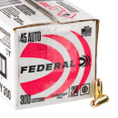 300 Rounds of .45 ACP Ammo by Federal Champion - 230gr FMJ