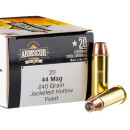 500 Rounds of .44 Mag Ammo by Armscor USA - 240gr JHP