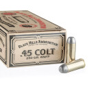 50 Rounds of .45 Long Colt Ammo by Black Hills Authentic Cowboy Action - 250gr RNFP
