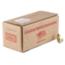 250 Rounds of .45 ACP Ammo by American Quality Ammunition - 230gr FMJ