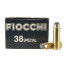 38 Special 125 gr SJSP Fiocchi Ammunition