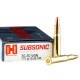 20 Rounds of 30-30 Win Ammo by Hornady Subsonic - 175gr Sub-X