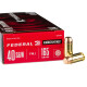 1000 Rounds of .40 S&W Ammo by Federal - 165gr FMJ