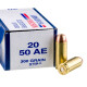 400 Rounds of .50 AE Ammo by Armscor USA - 300 gr XTP