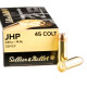 50 Rounds of .45 Long-Colt Ammo by Sellier & Bellot - 230gr JHP
