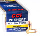 100 Rounds of .22 Short Ammo by CCI - 27gr CPHP