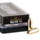 1000 Rounds of 9mm Ammo by Belom - 124gr FMJ